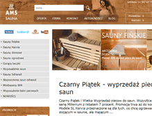 Tablet Screenshot of amssauna.pl